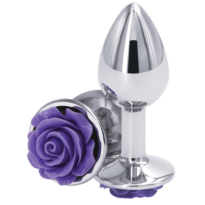 Rear Assets Plug Bijou Rear S 6 x 2.7cm Argenté-Violet